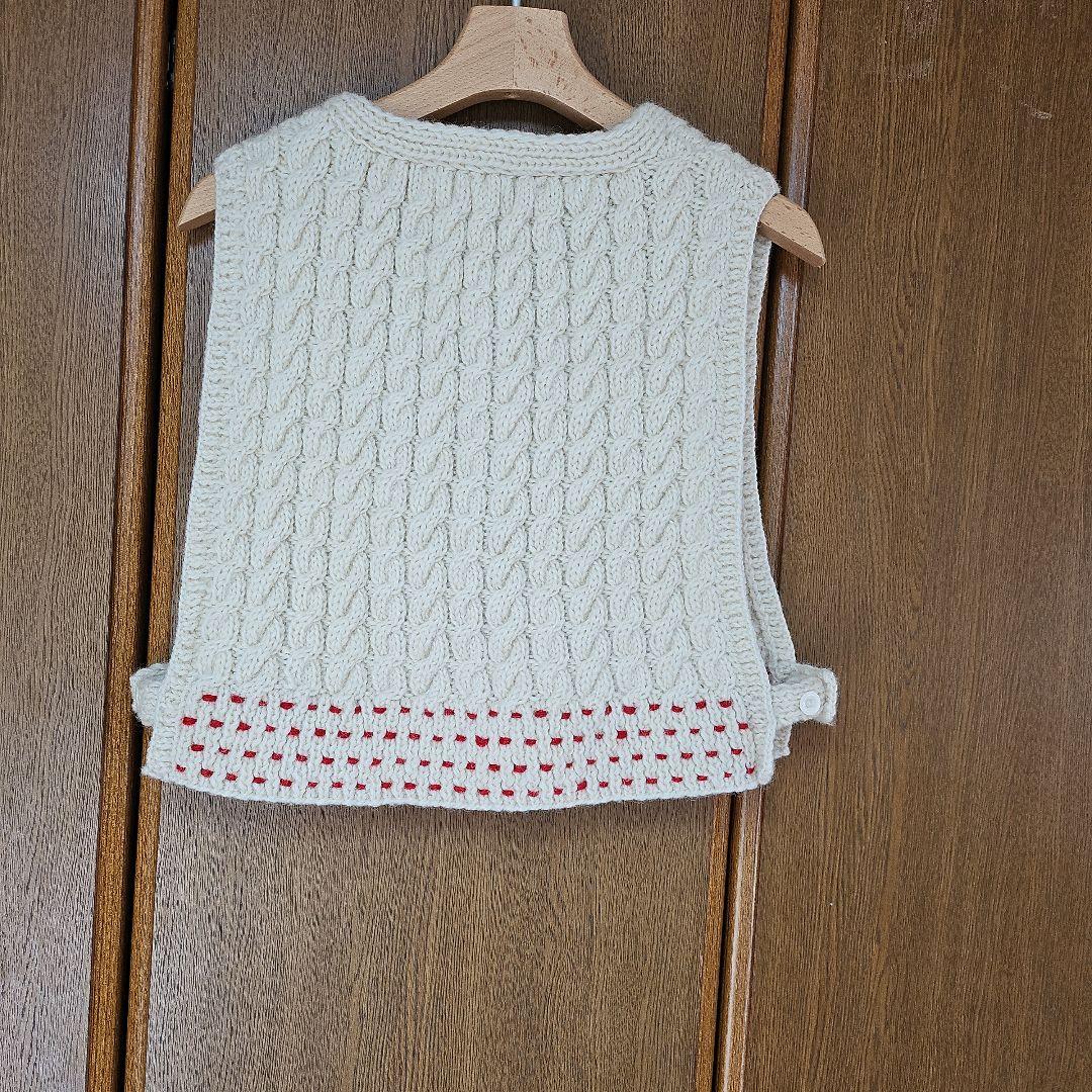 ビュルデサボンニットベスト