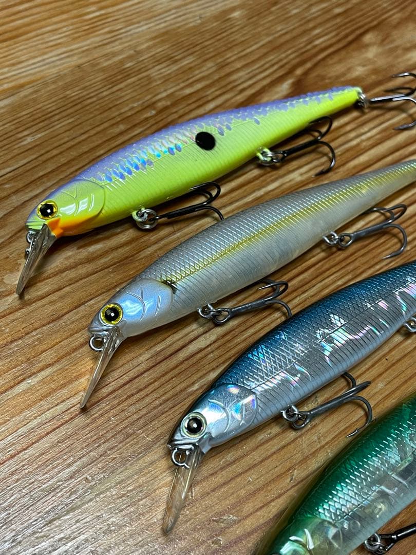 ラッキークラフト USA スレンダーポインター 112MR 7色セット