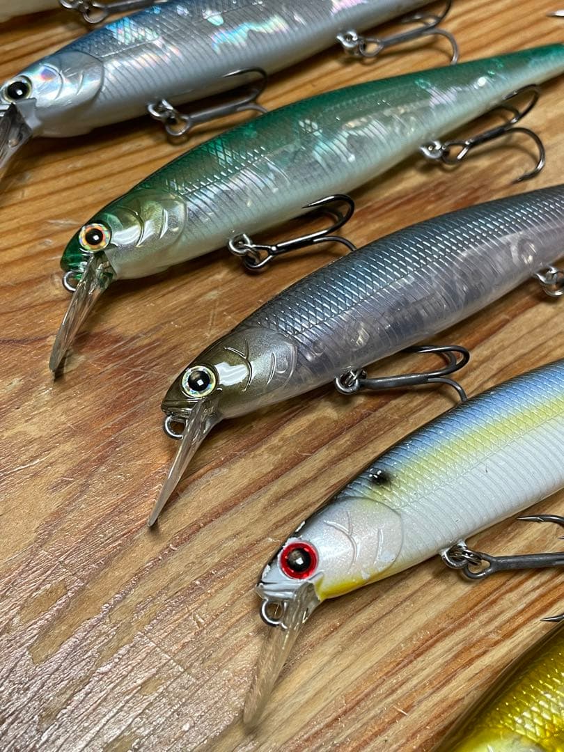 ラッキークラフト USA スレンダーポインター 112MR 7色セット