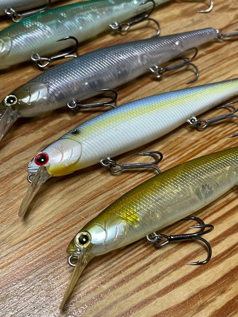 ラッキークラフト USA スレンダーポインター 112MR 7色セット