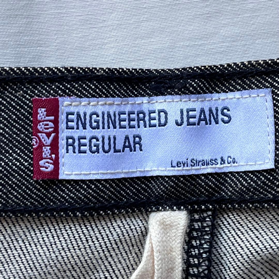 Levi's リーバイス　ENGINEERED REGULAR ブラック W28