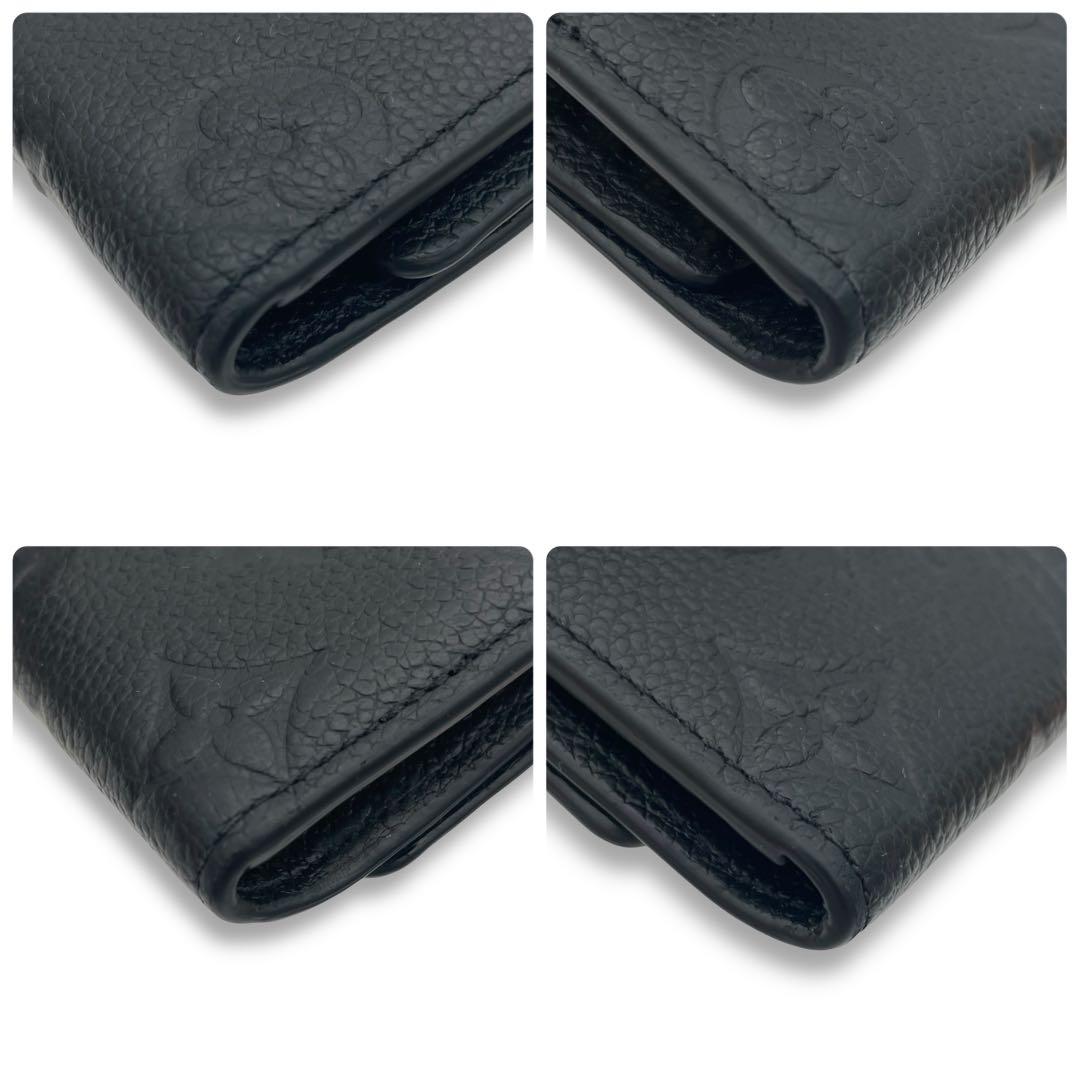 ルイヴィトン 6連 キーケース ミュルティクレ6 モノグラム アンプラント 黒