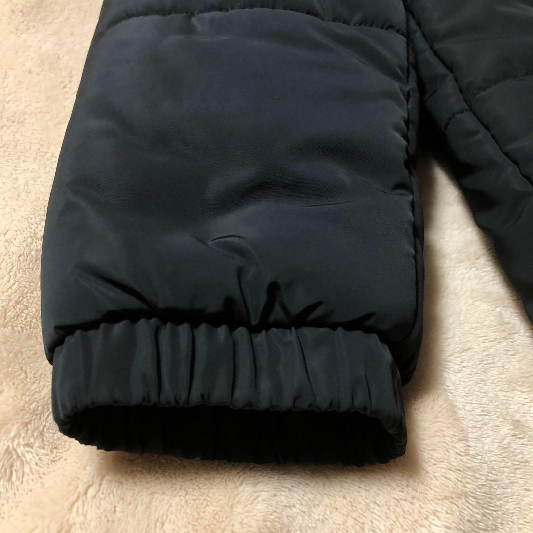 りくれん　極美品　PUMA プーマ　ベンチコート　ロゴ　ブラック　Lサイズ