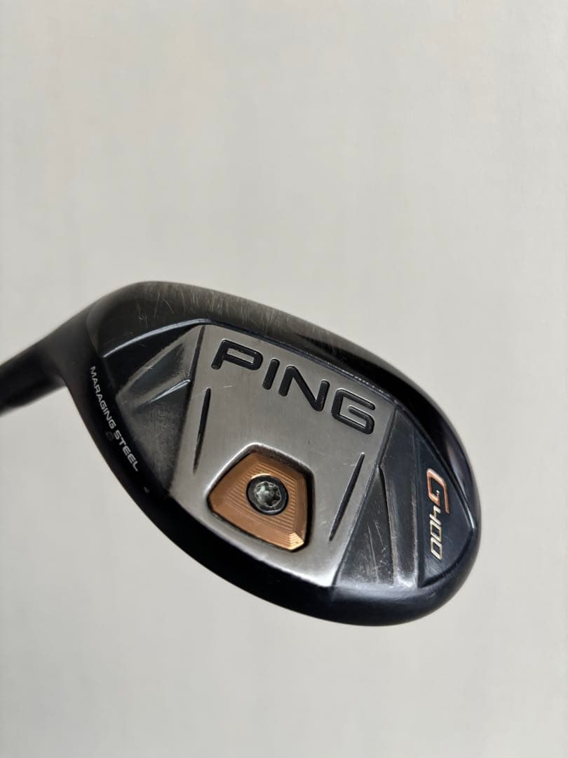 希少レフティ PING G400 UT 2U 17° 4U 22° 2本セット