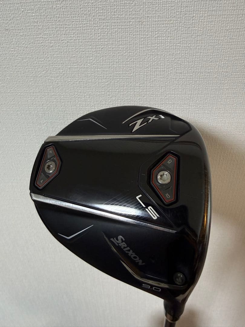 【美品】スリクソン zxi LS ドライバー 9.0° カスタムシャフト