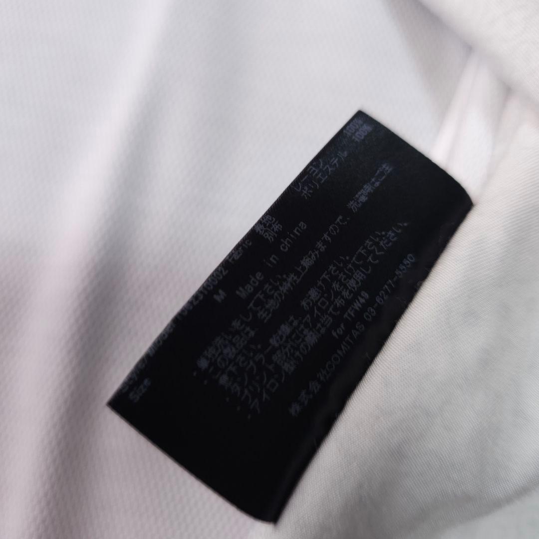 美品 TFW49×レインスプーナーコラボ バンダナ柄 半袖ゴルフポロシャツ M白