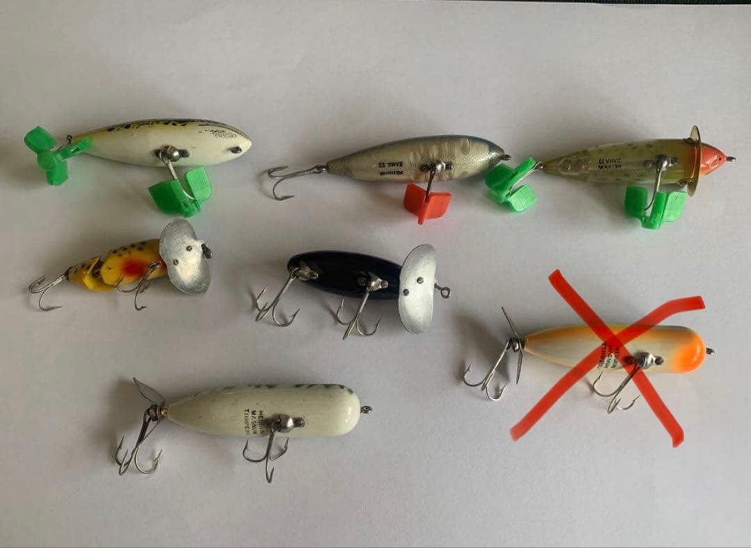 ヘドンルアー　HEDDON 7点