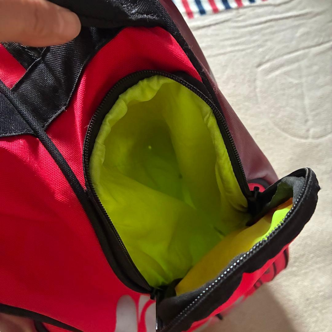 ヨネックス　ラケットバック　ラケバ　フレイムレッド　バドミントン　テニス