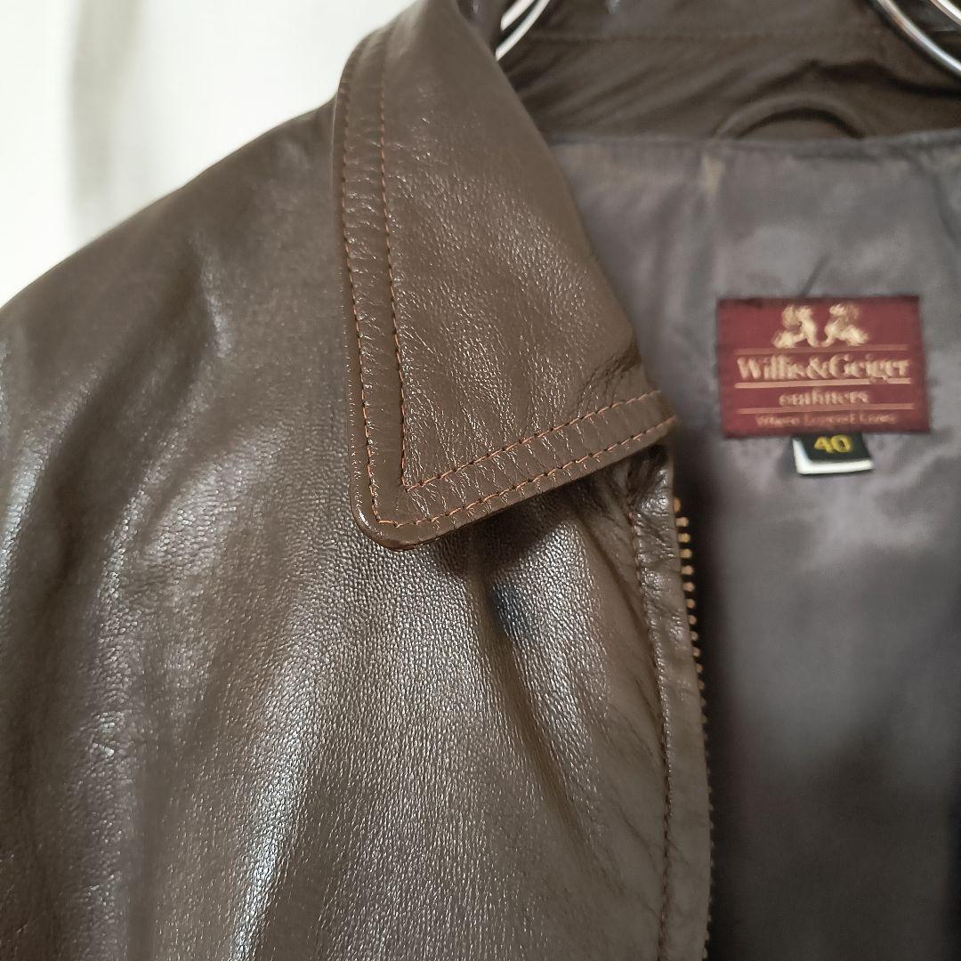 Willis& G8 レザージャケット G-8 ビンテージ フライト