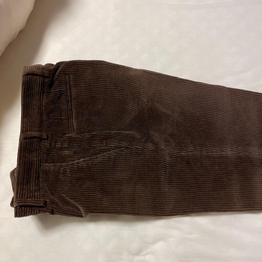 限定値下げ　モンクレール　ウールパンツ　コーデュロイ