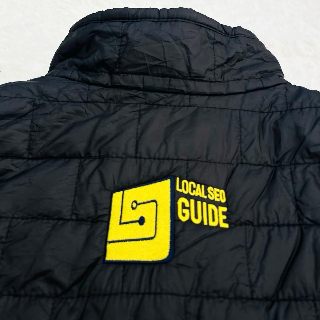 patagonia パタゴニア　ナノパフベスト　【L】ブラック　企業ロゴ