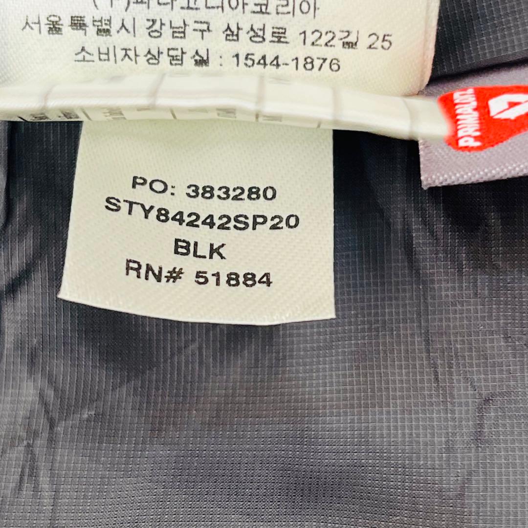 patagonia パタゴニア　ナノパフベスト　【L】ブラック　企業ロゴ