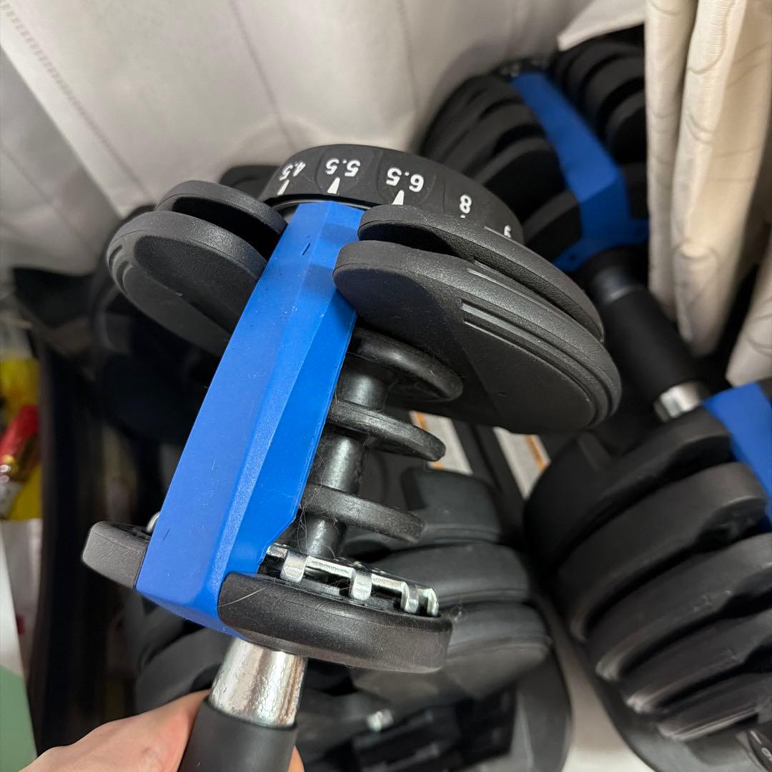 可変式ダンベルセット （24kg × 2個セット）