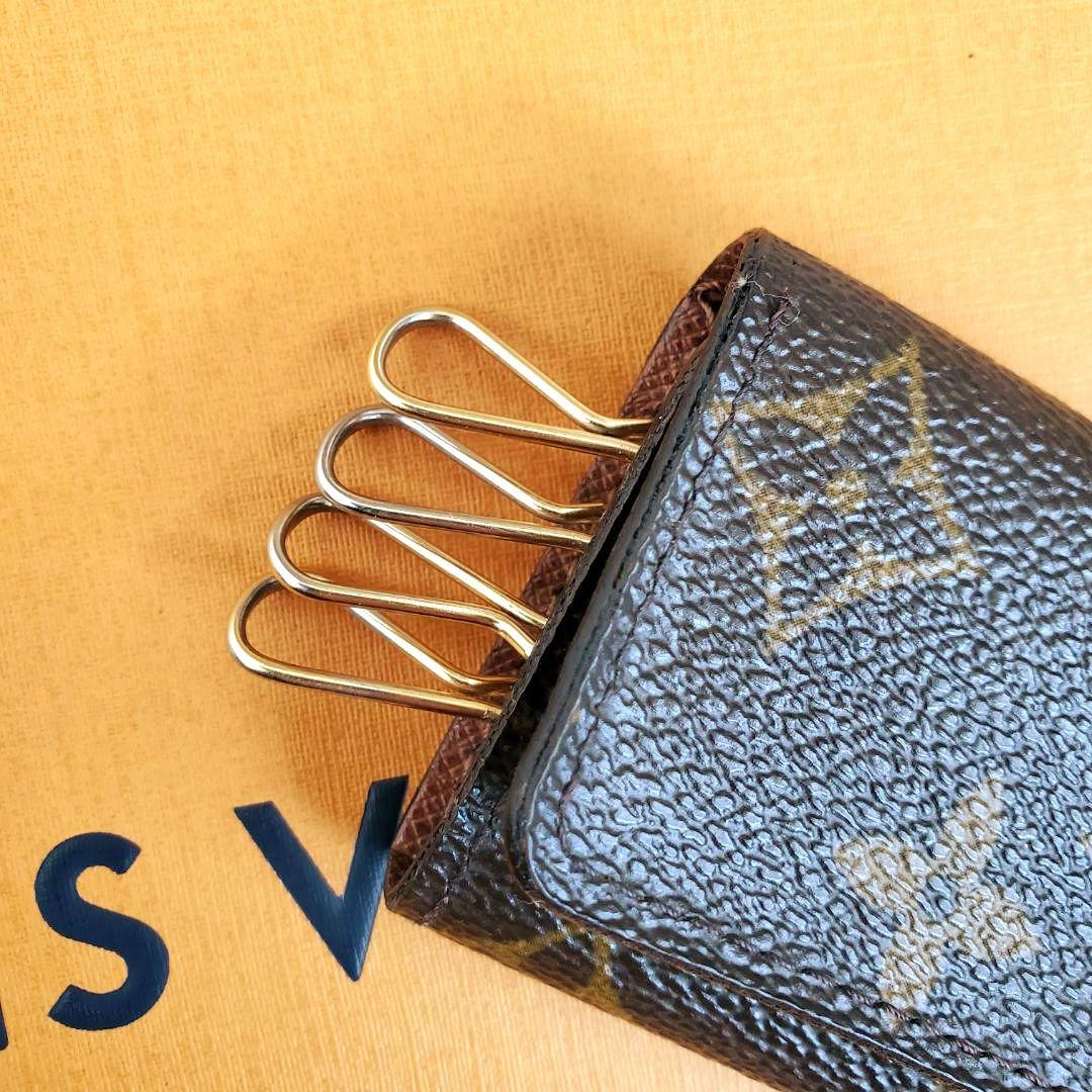 良品 ルイヴィトン キーケース 4連 ミュルティクレ 4 モノグラム 定番 人気