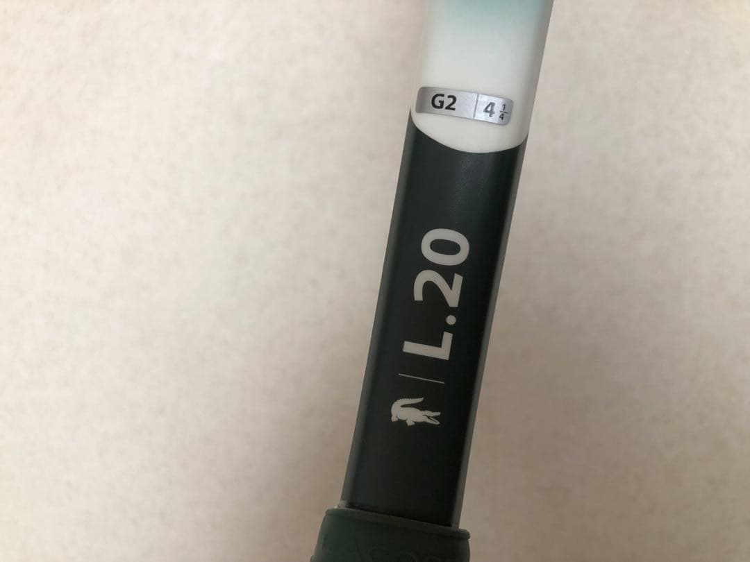 LACOSTE L:20 テニスラケット ケース付き　美品