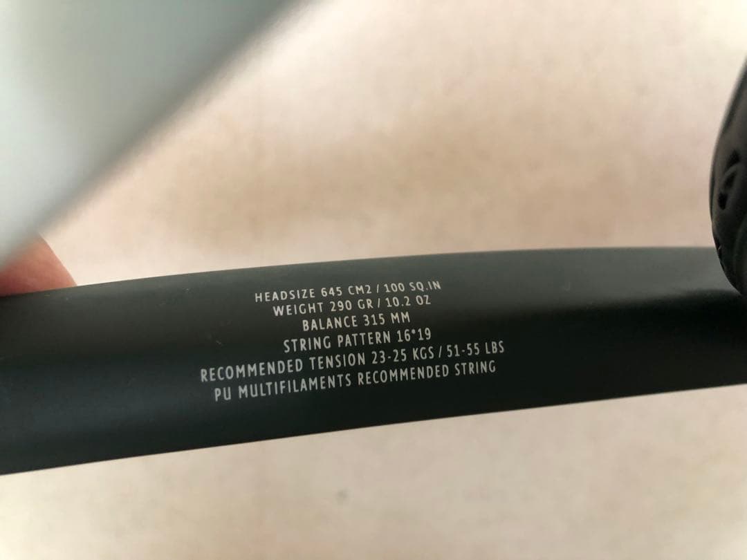 LACOSTE L:20 テニスラケット ケース付き　美品