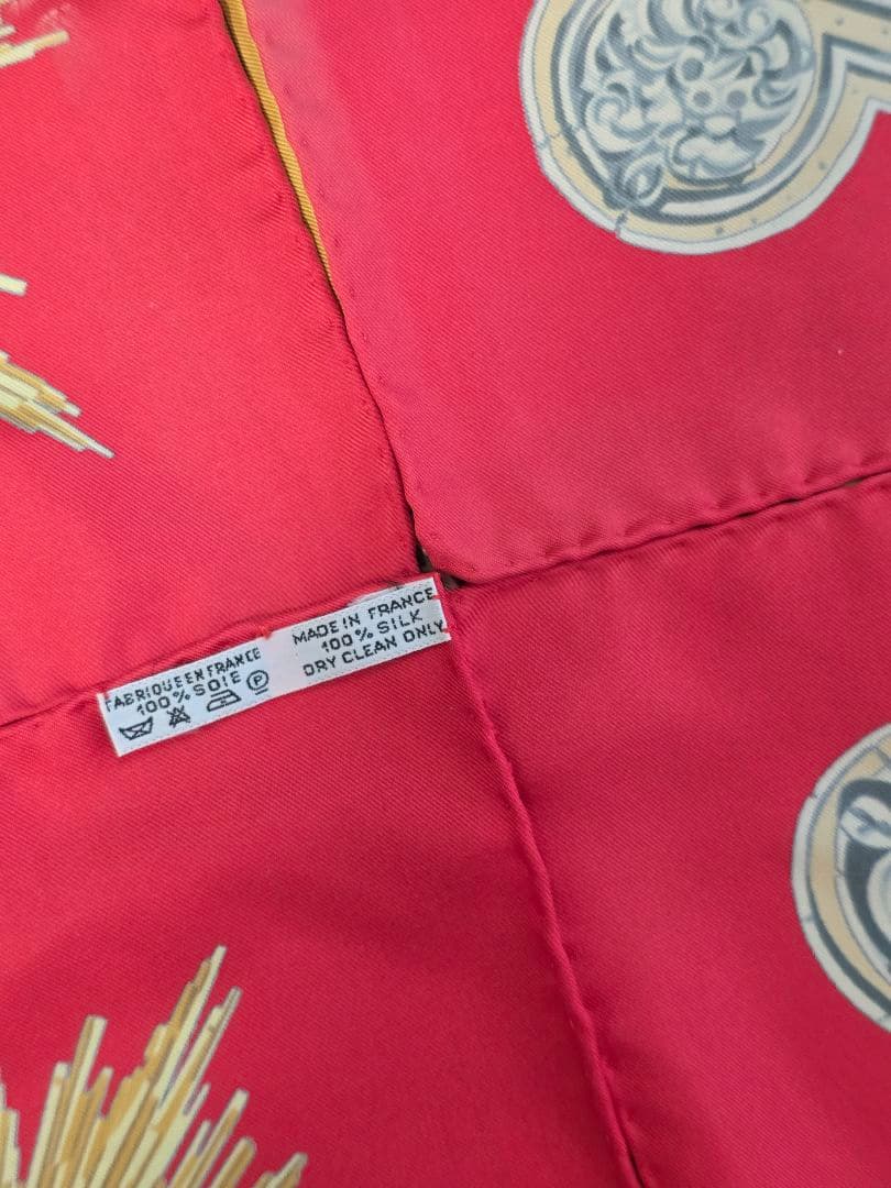 エルメス カレ90 SANSSOUCY シルク スカーフ