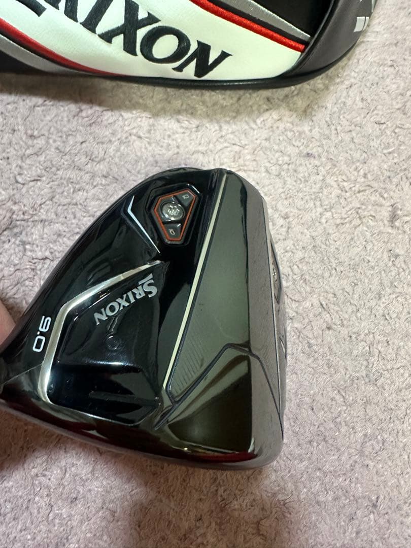 美品　スリクソン　zxi 限定クリアブラック　9度　ヘッドのみ　ヘッドカバー付き