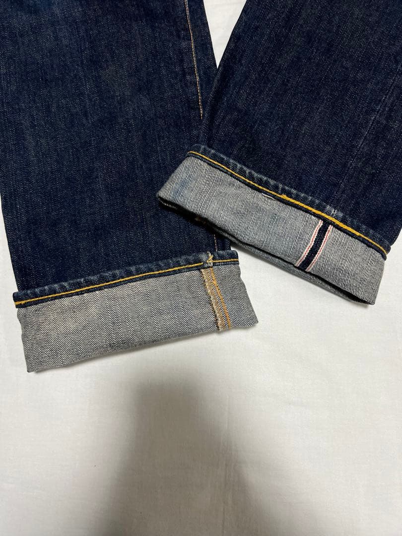 EVISU No.1 2000 33×35 黄大黒 ビックカモメ 赤耳 イエロー