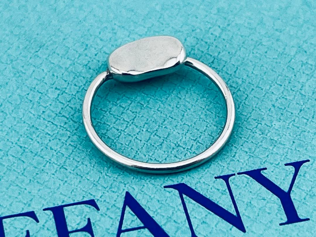 d010 ティファニー　ビーン　リング　シルバー　925 約12.5号　ビーンズ