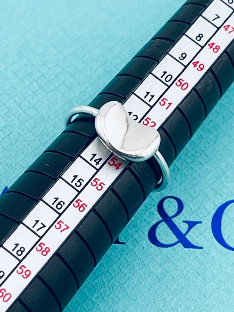 d010 ティファニー　ビーン　リング　シルバー　925 約12.5号　ビーンズ