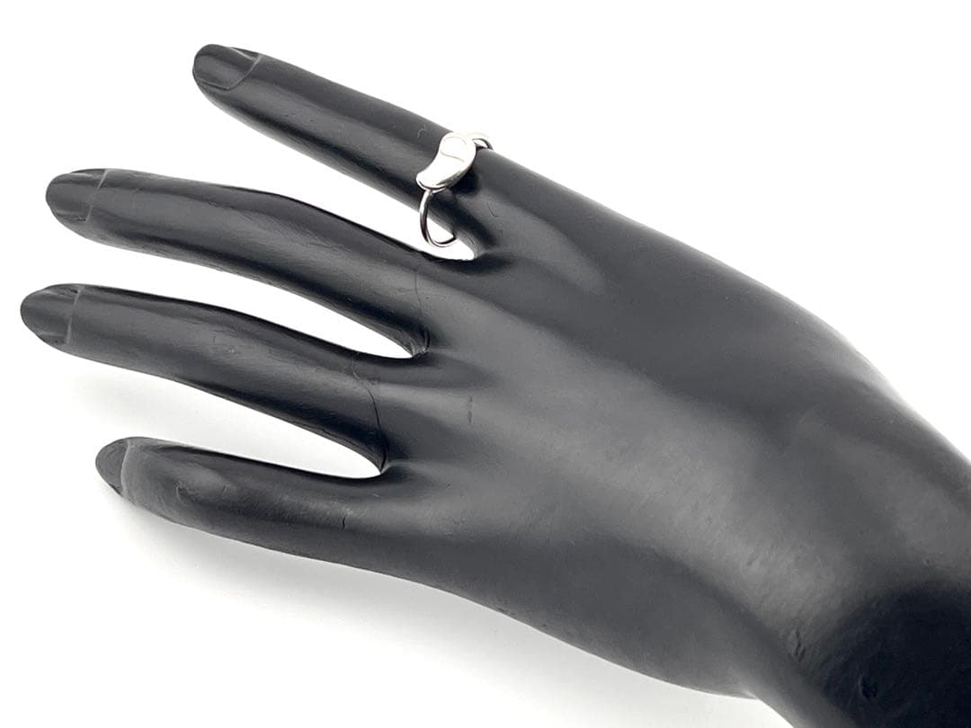 d010 ティファニー　ビーン　リング　シルバー　925 約12.5号　ビーンズ