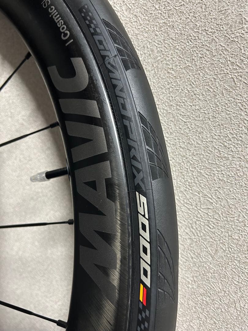 美品マヴィック　コスミックSL45 ディスクカーボンホイールペア