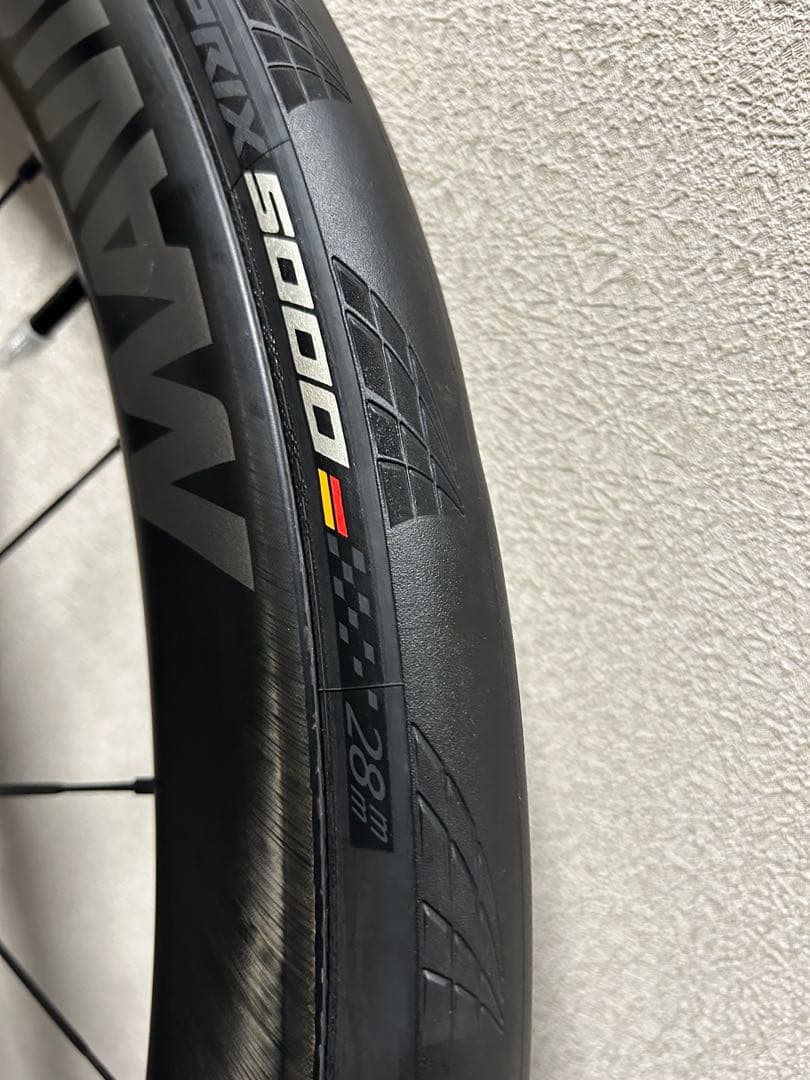 美品マヴィック　コスミックSL45 ディスクカーボンホイールペア