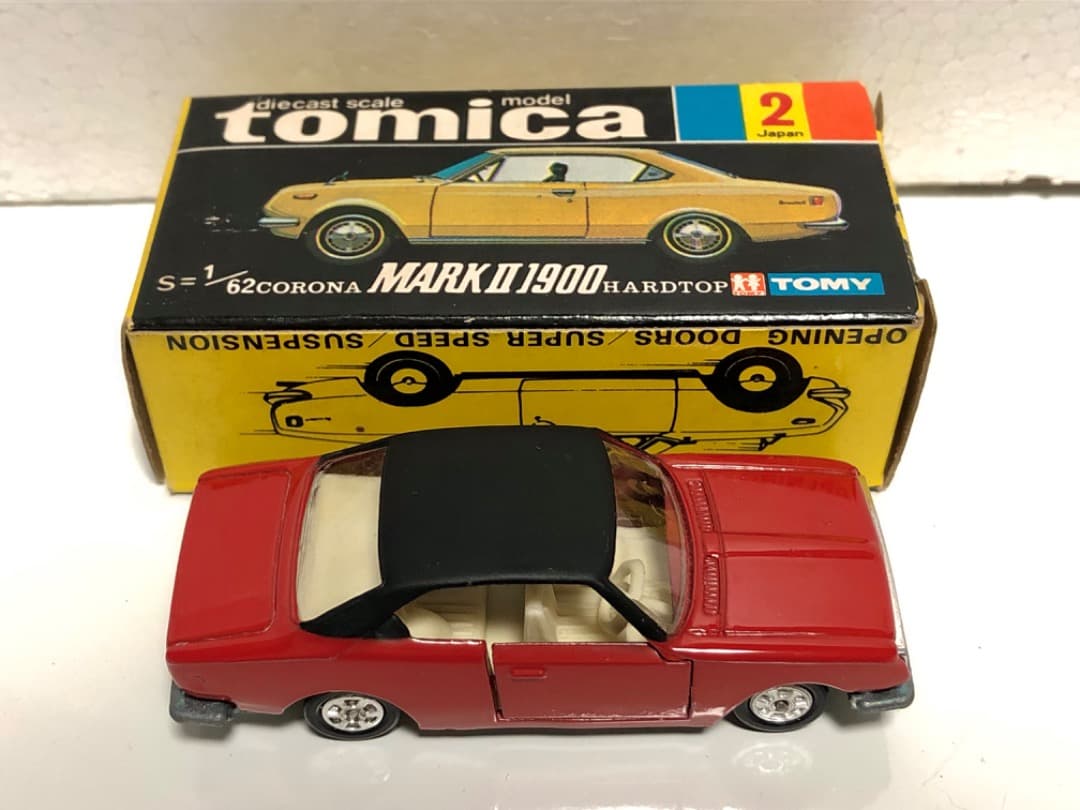 黒箱トミカ トヨタ コロナマークⅡ 日本製