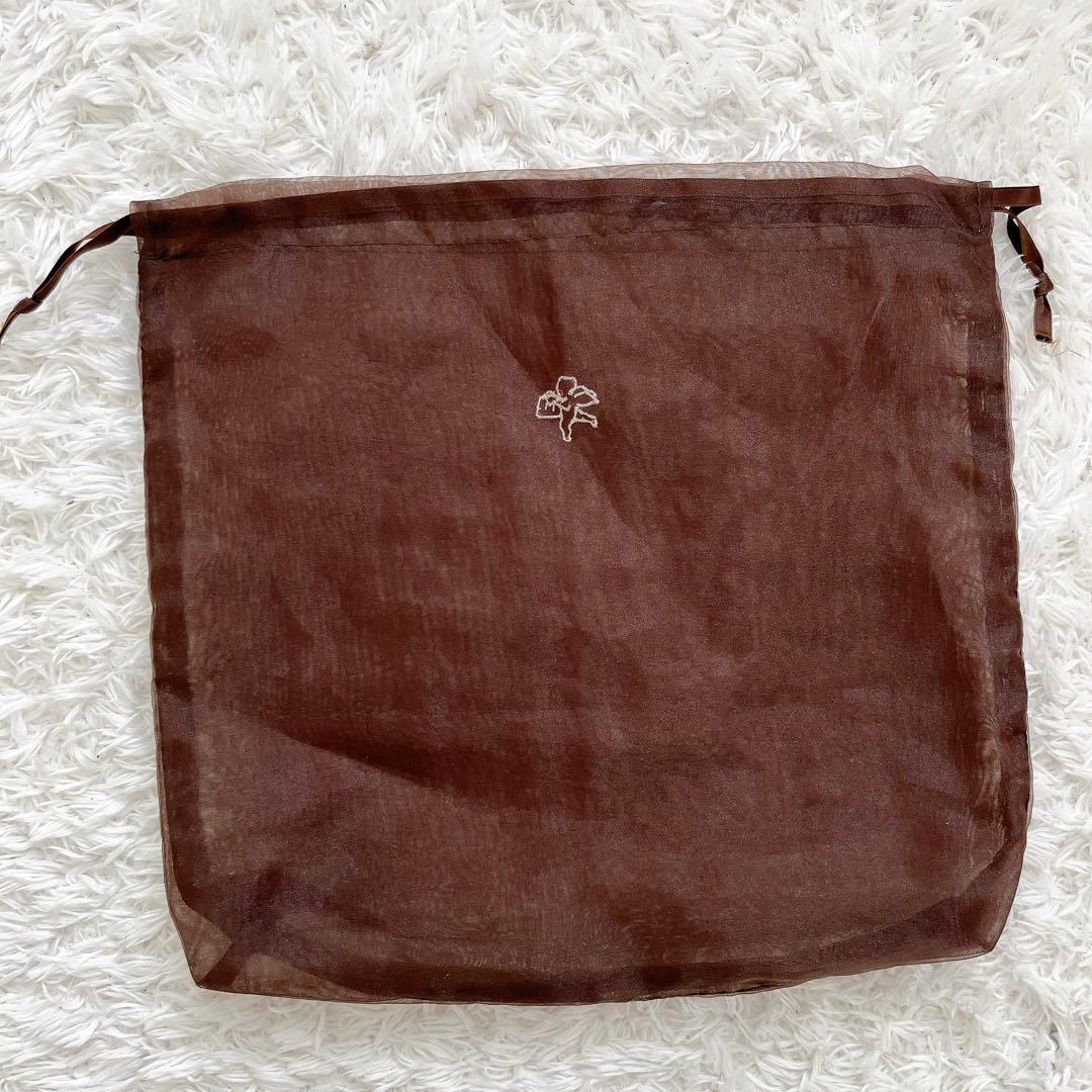 マミューズ　ワイヤーバッグ　ビーズバッグ　インナーバッグ付き　ゴールド　ブロンズ