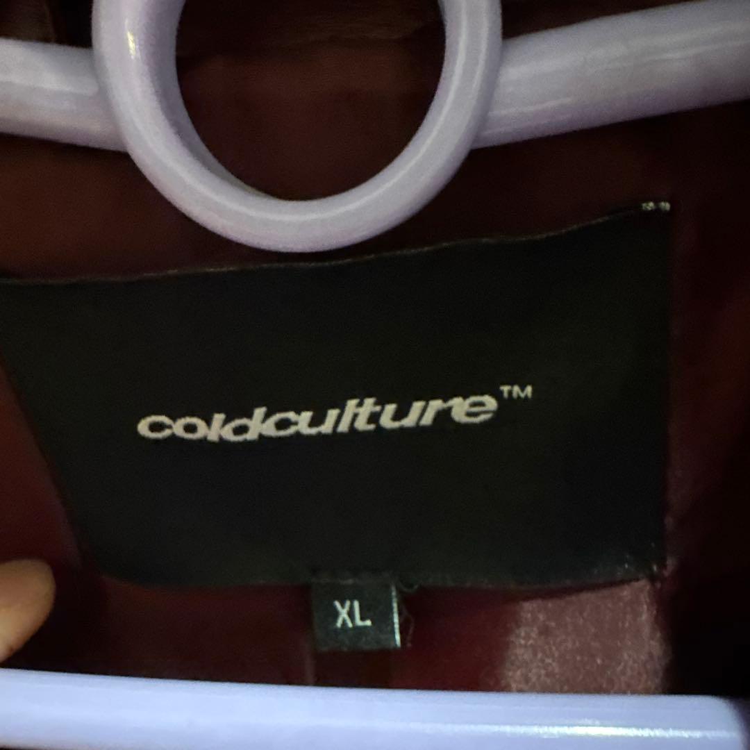 coldculture 赤 レザージャケット XL