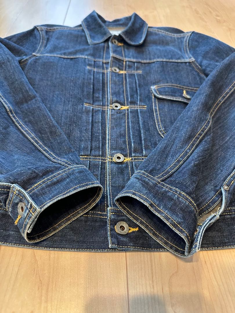 UNUSED ダークブルー デニムジャケット