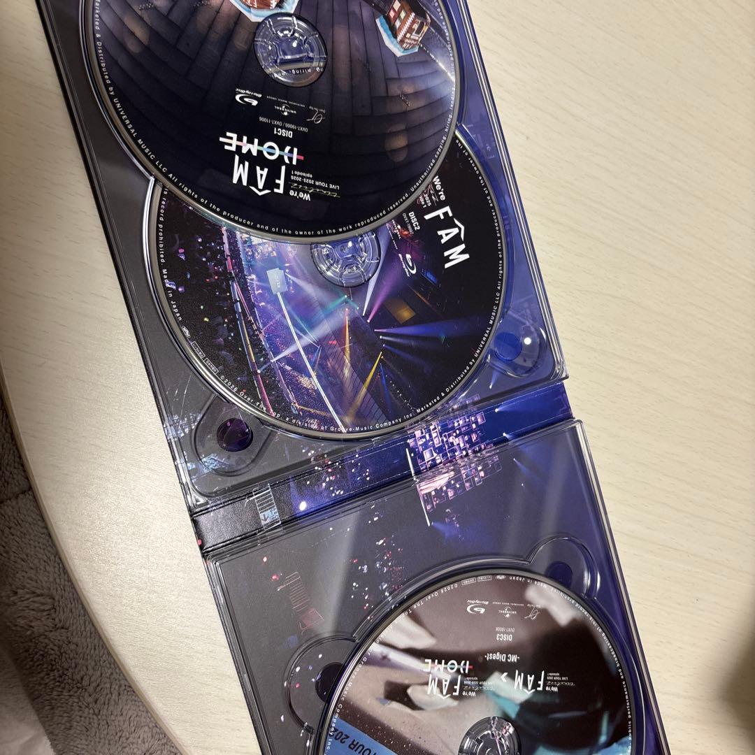 ミュージック We're FAM  LIVE TOUR 2023-2025