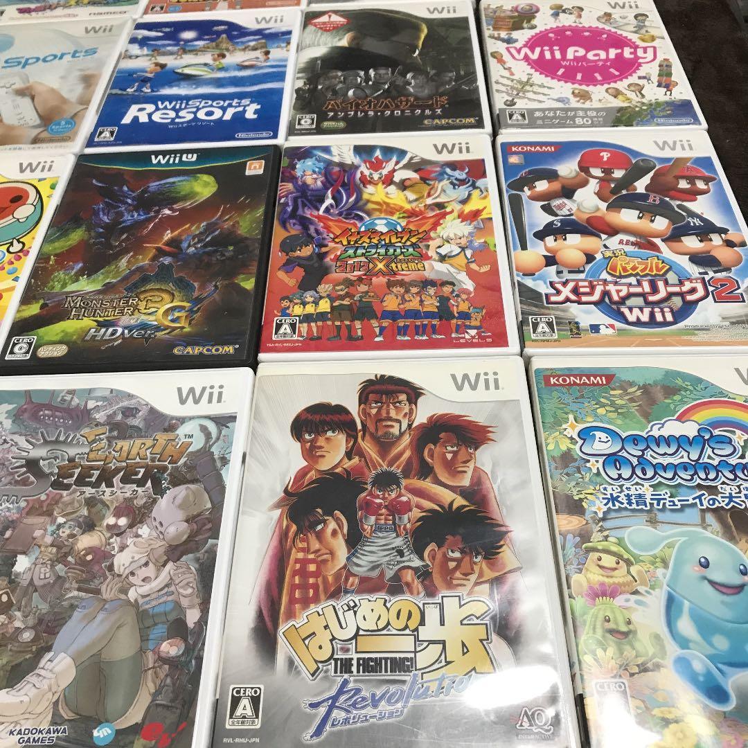 Wii WiiUソフト29本セット！