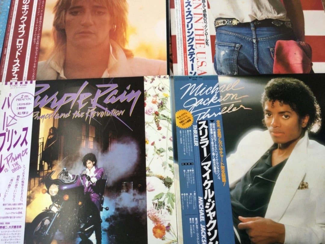 1970〜80年代洋楽レコード16枚　帯付 多め