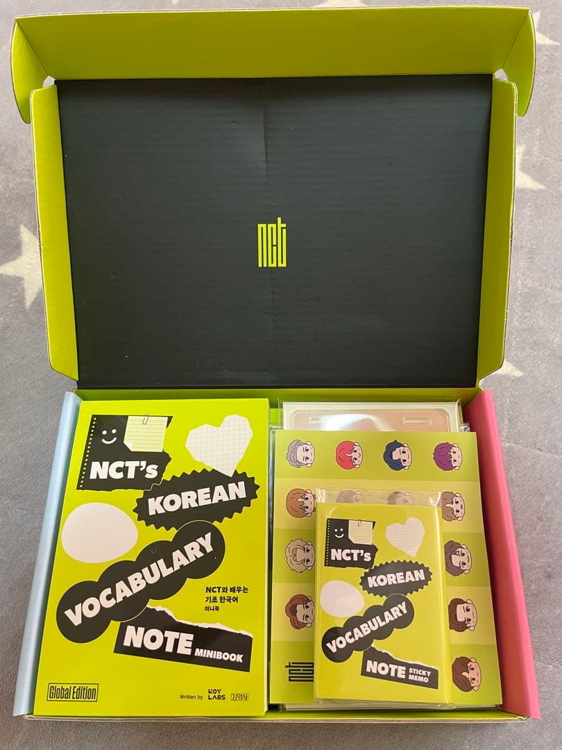 NCT vocabulary note ボキャブラリーノート