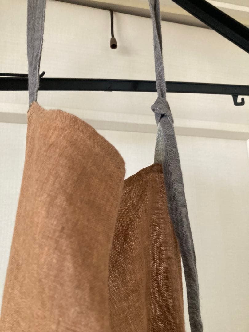 リーノエリーナフルエプロンブラウンオーカー