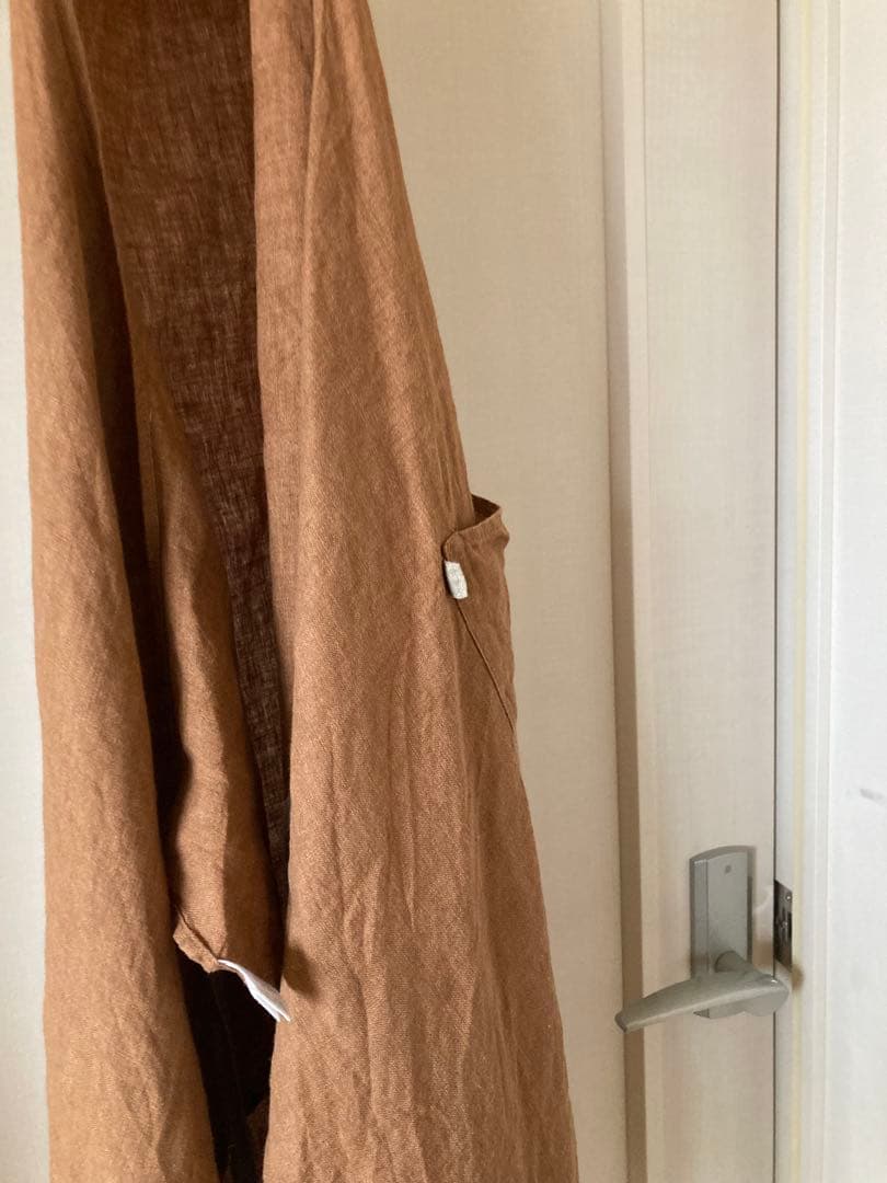 リーノエリーナフルエプロンブラウンオーカー