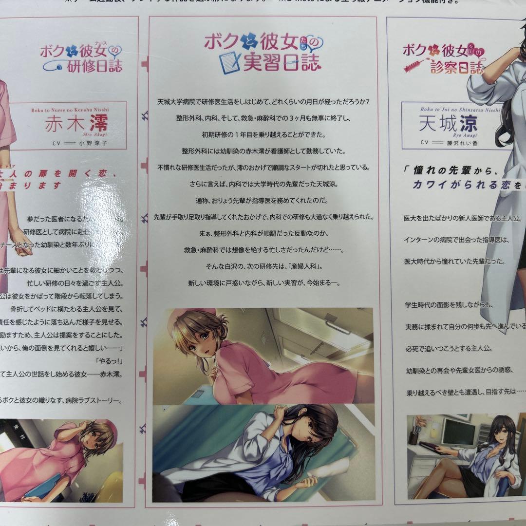 Switch ボクと彼女たちの実習日誌 限定版　新品未使用