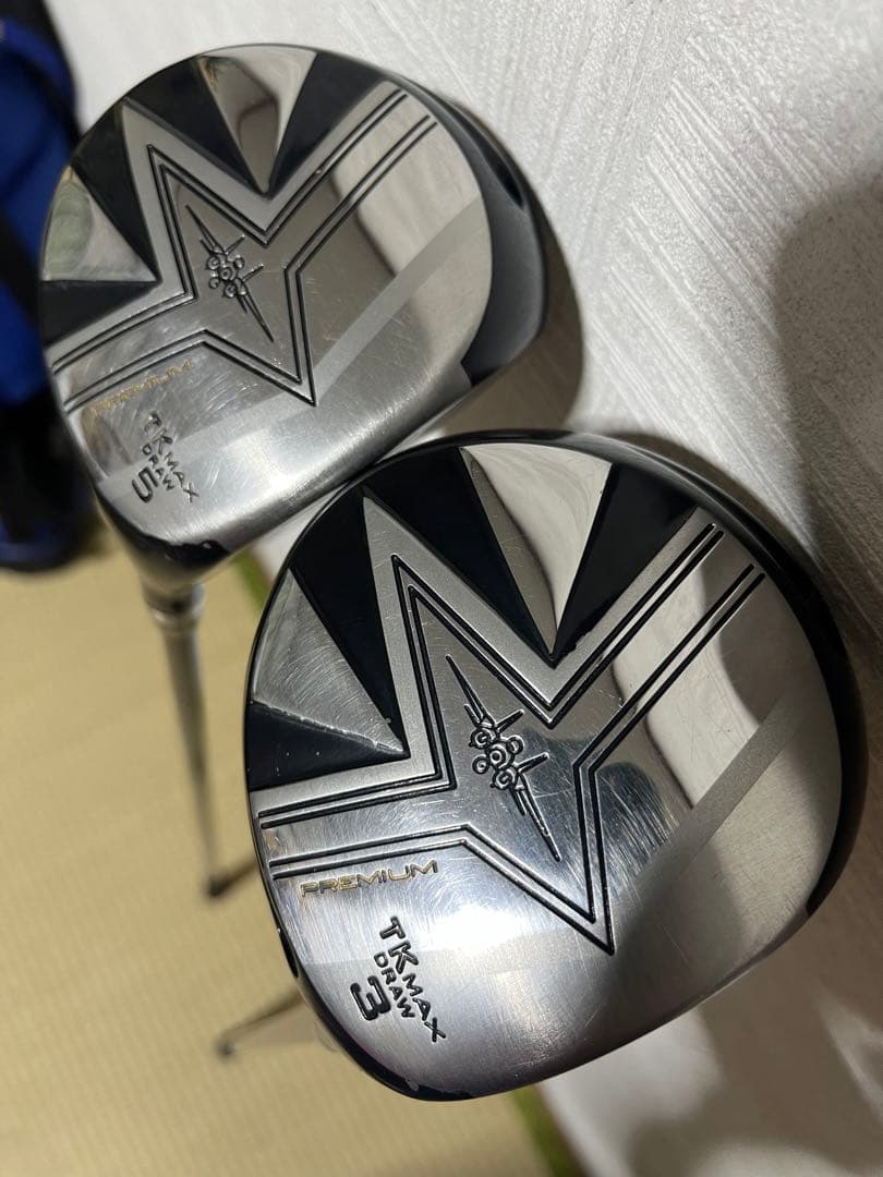 ぶっ飛び！高価シャフト装着！GP　グランプリ　フェアウェイウッド2本セット　S