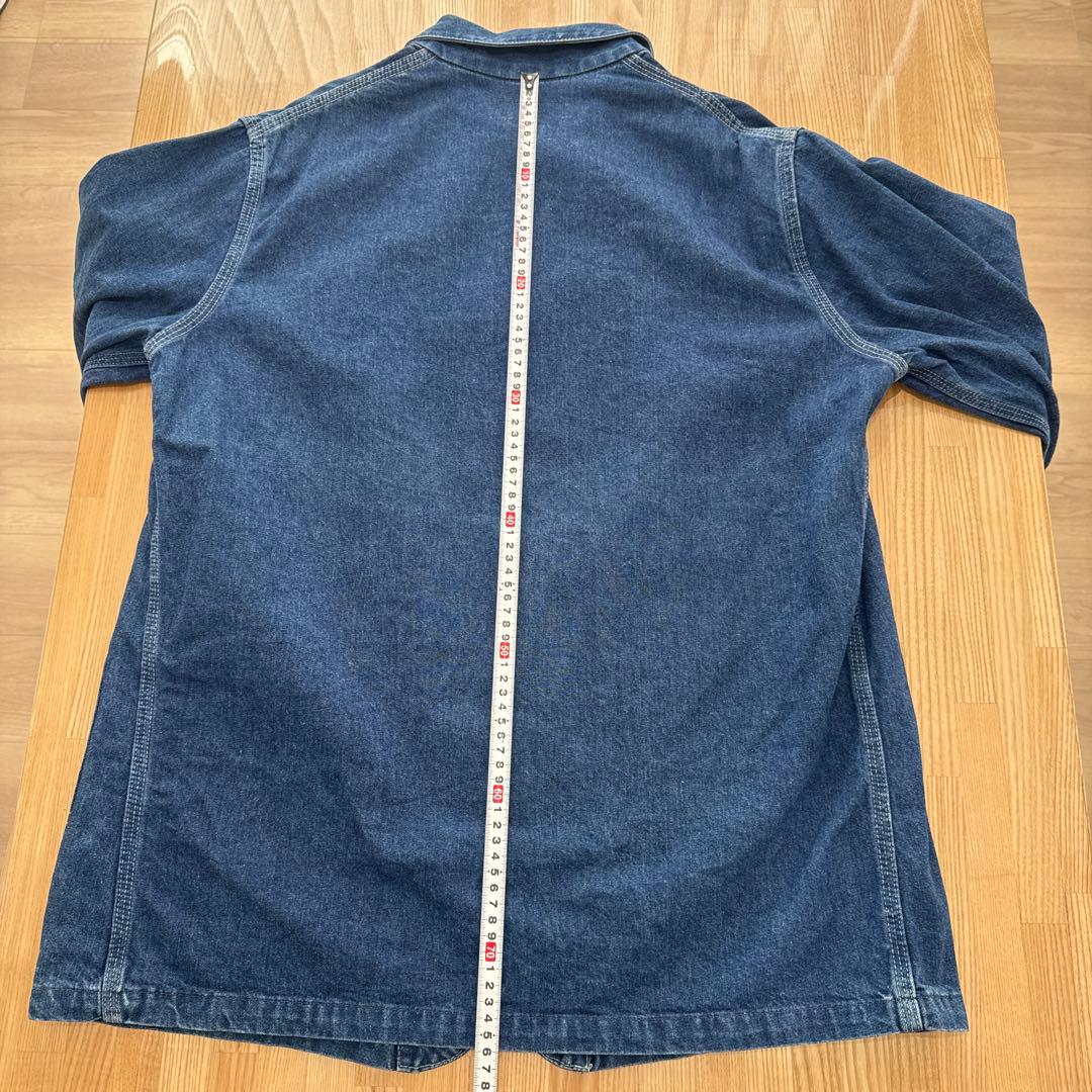 70s 縦落ち オシュコシュ　カバーオール デニム　ジャケット　731-0112