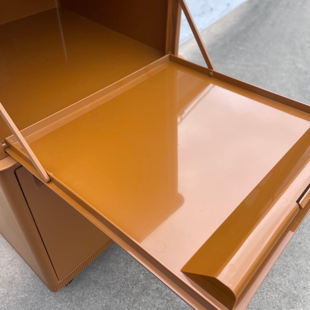 【廃盤品・美品】タッパーウェア マルチオーガナイザー 2段セット キャスター付き