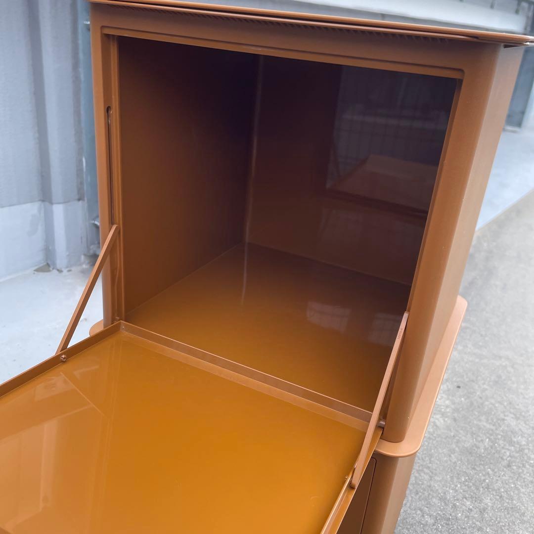 【廃盤品・美品】タッパーウェア マルチオーガナイザー 2段セット キャスター付き