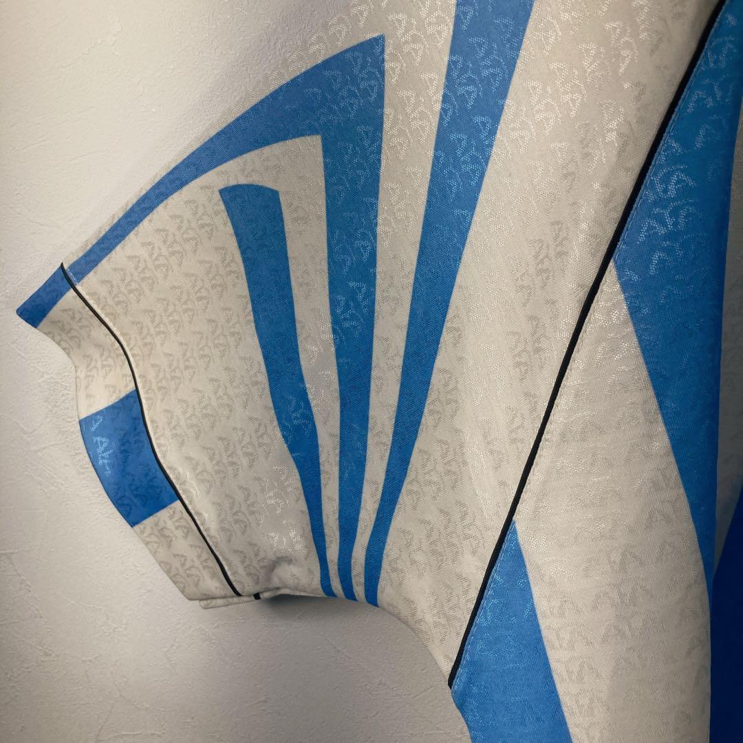 90s adidas アルゼンチン代表 ポロシャツ ユニホーム　L