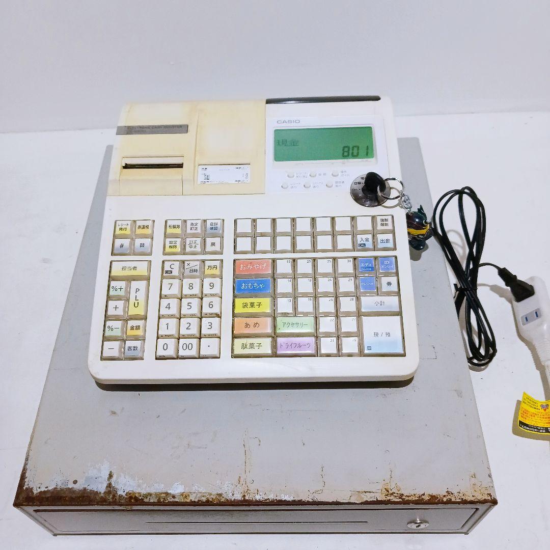 ◎☆CASIO カシオ TE-6500 インボイス レジスター 領収書