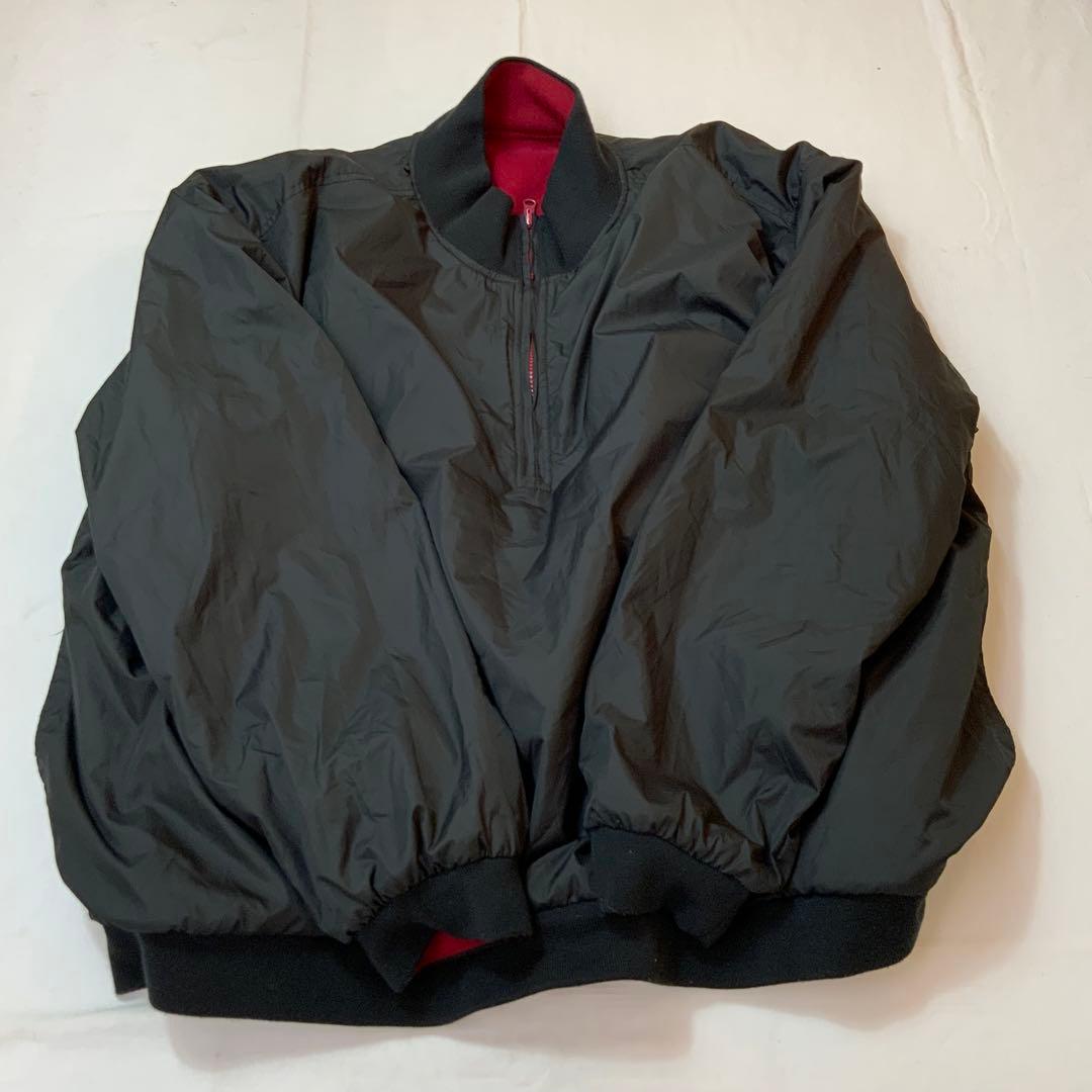 A/W WEDGE リバーシブル プルオーバー ブルゾン ハーフジップ XXL