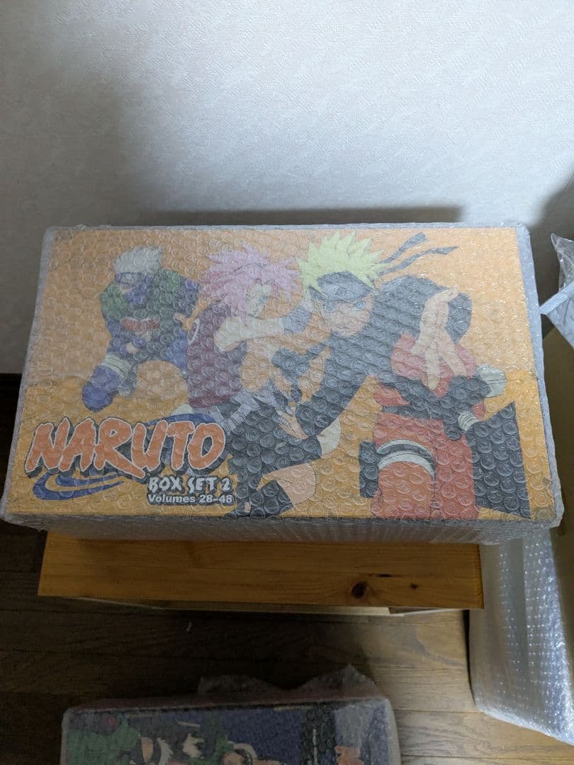 Naruto Box Set 1.2.3Volumes 英語版3BOX全巻セット