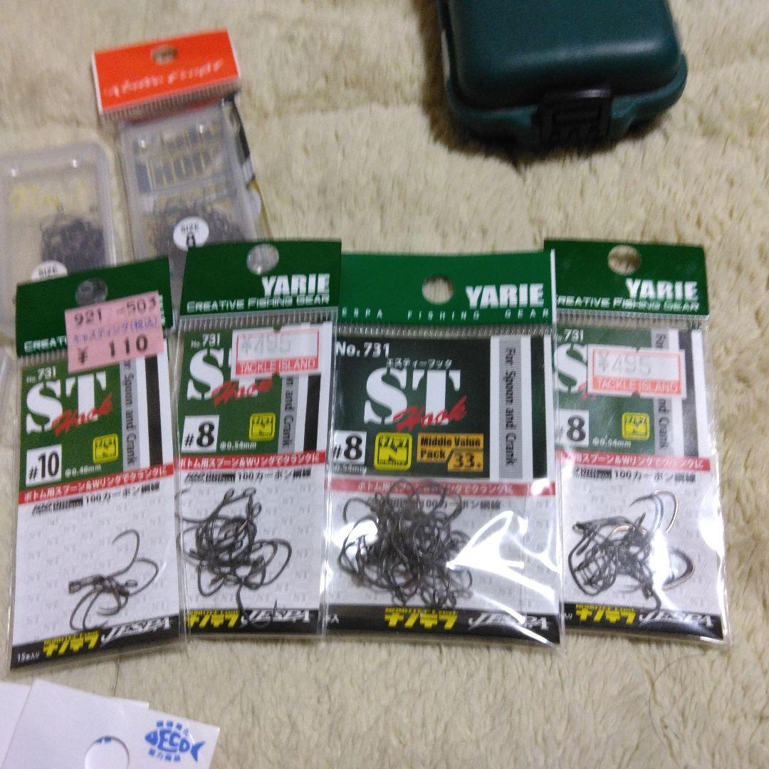 エリアトラウト　引退　フック大量セット