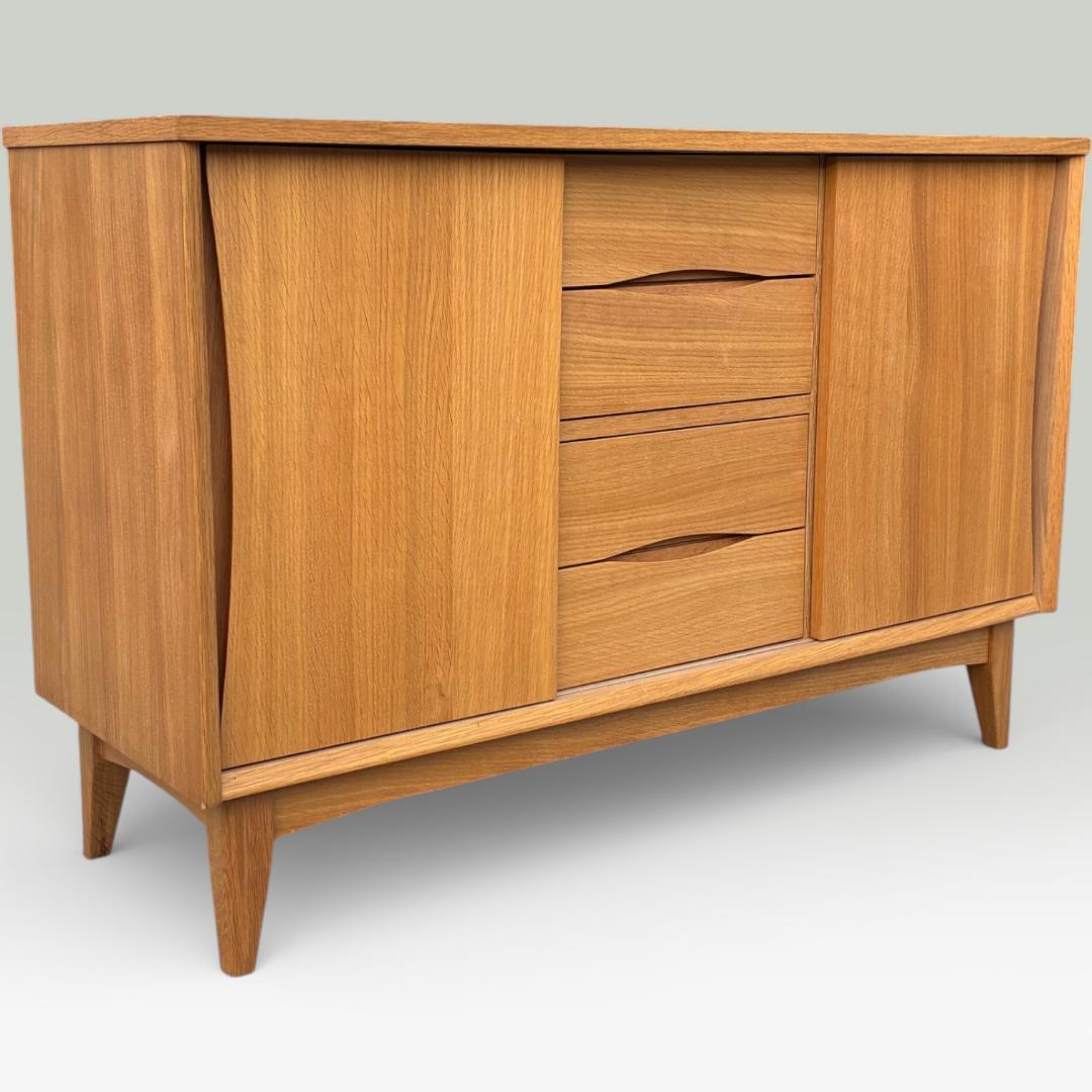 美品　unico ウニコ SIGNE シグネ キャビネット W1185