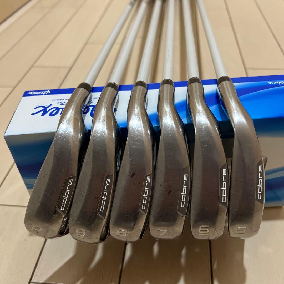 Cobra AMP Cell アイアンセット 6本 フジクラ ランバックス
